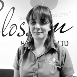 Blossom Home Care team includes dedicated carers like Kelli