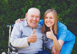 Blossom carers always take the time to connect, support, and care—never less than 50 minutes.