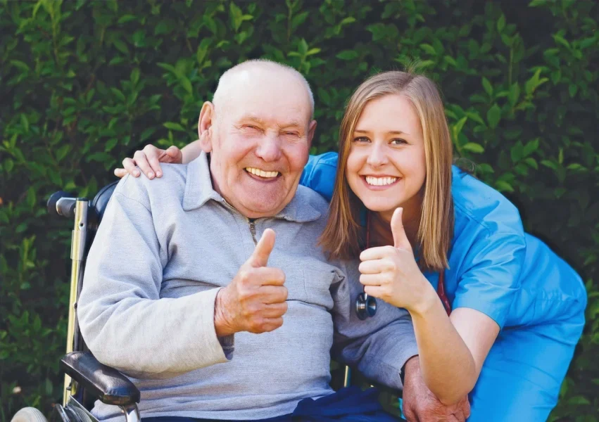 Blossom carers always take the time to connect, support, and care—never less than 50 minutes.