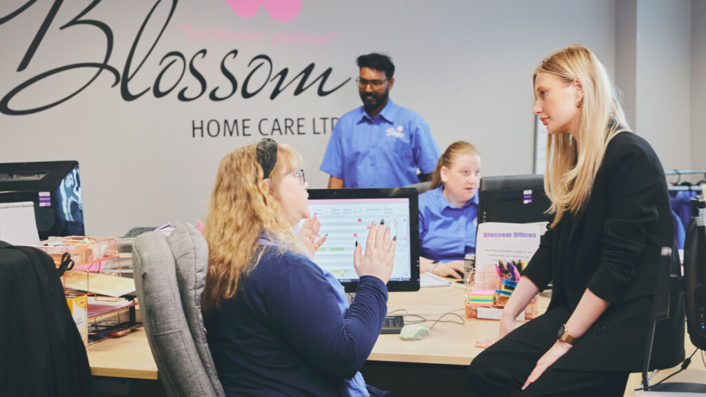 blossom home care office