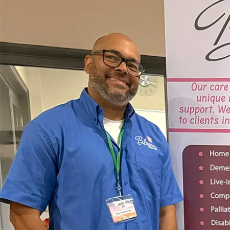Meet Aaron from the Blossom Home Care team