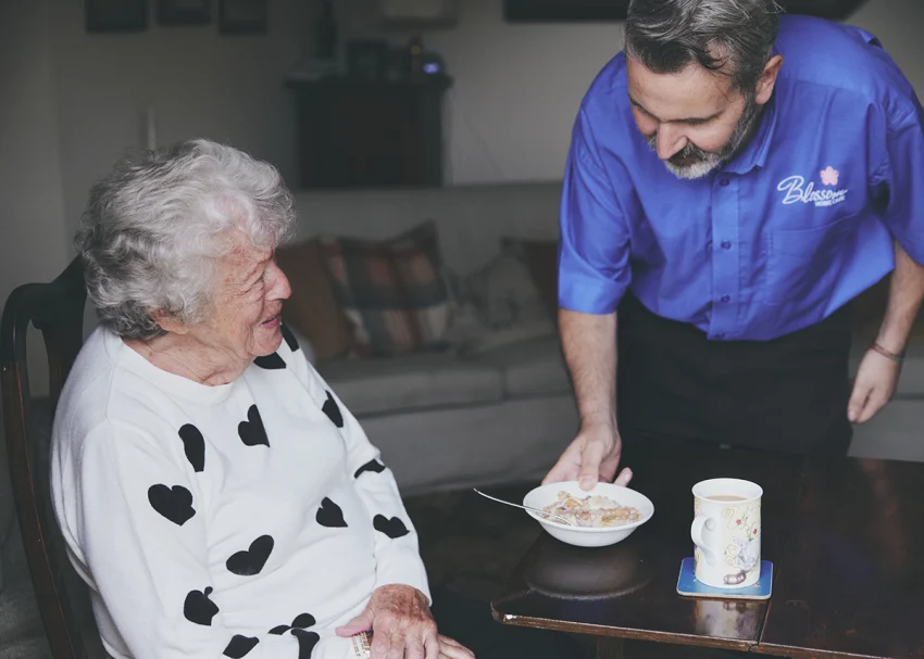 Nutritious meals are part of Blossom’s care