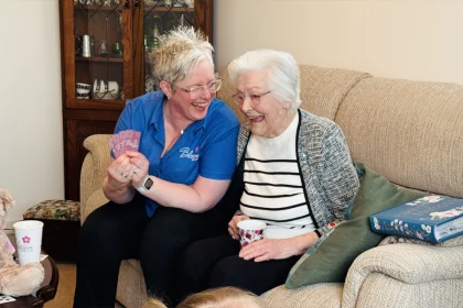 We support social wellbeing through meaningful activities and community visits.