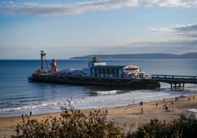 A view of Bournemouth Pier to represent the in-home care services provided by Blossom Home Care across the area.