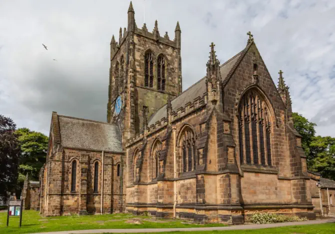 A view of All Saints Church to represent home care in Northallerton by Blossom